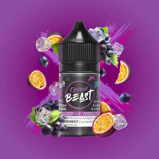 Flavour Beast- Grapplin' Grape Sour Apple Iced