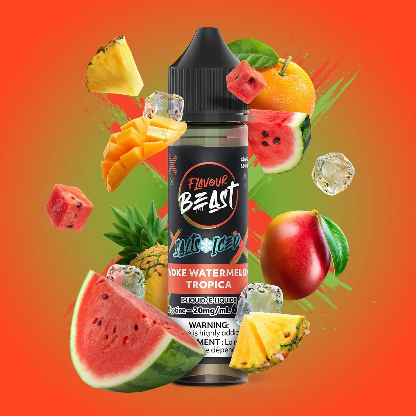 Flavour Beast- Woke Watermelon Tropica E-Liquid product image at All Star Vape