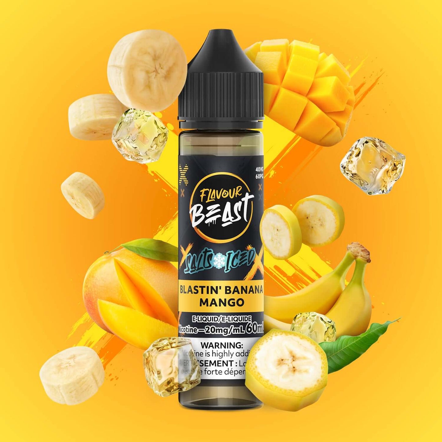 Flavour Beast - Blastin' Banana Mango Iced E-Liquid product image at All Star Vape