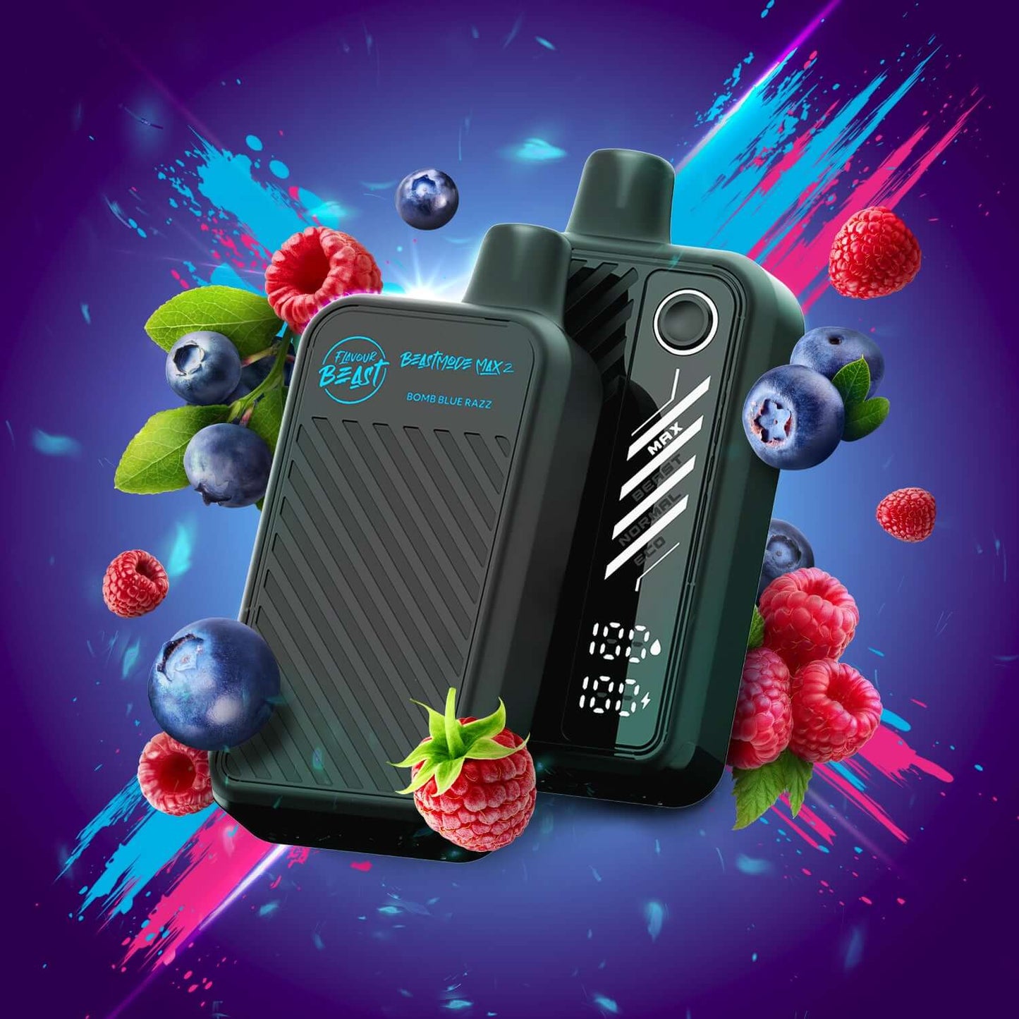 Flavour Beast Beast Mode Max 2 Bomb Blue Razz Disposable Vape