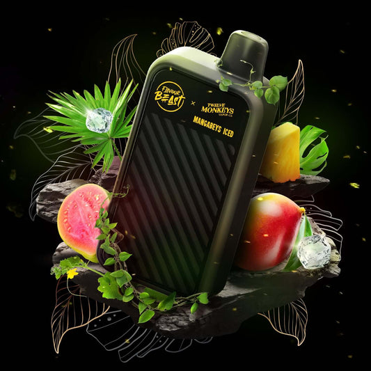 Flavour Beast Beast Mode Max 2x12M Mangabeys Iced Disposable Vape