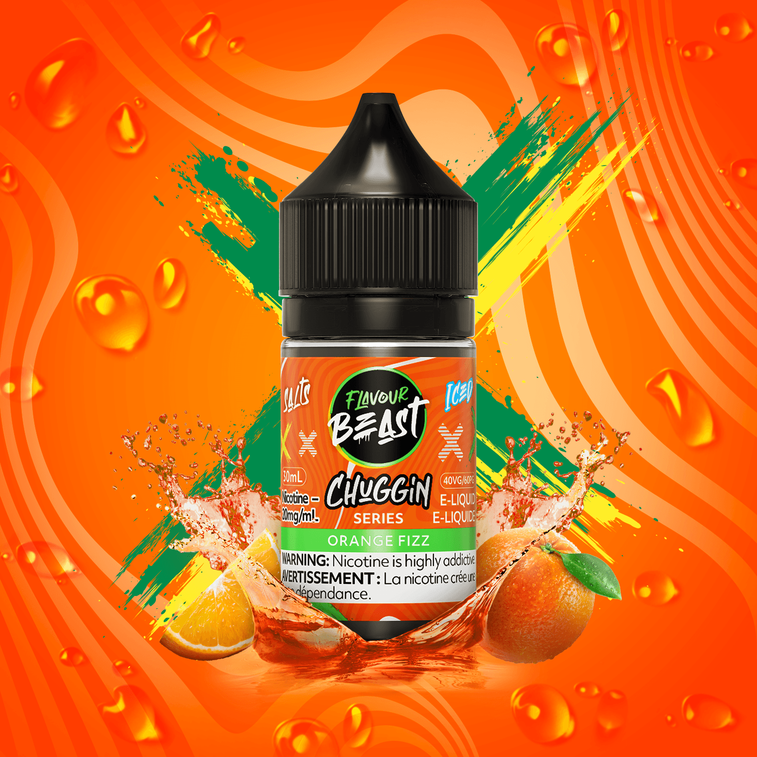 Flavour Beast Chuggin Orange Fizz E-Liquid product image at All Star Vape