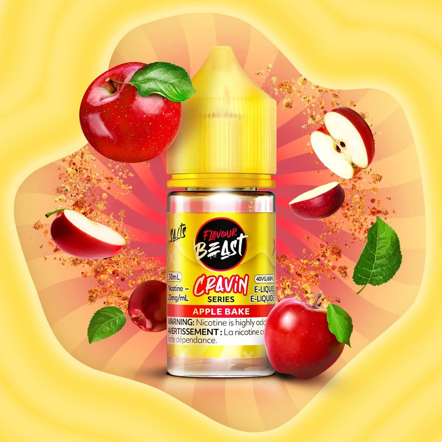 Flavour Beast Cravin- Apple Bake E-Liquid product image at All Star Vape