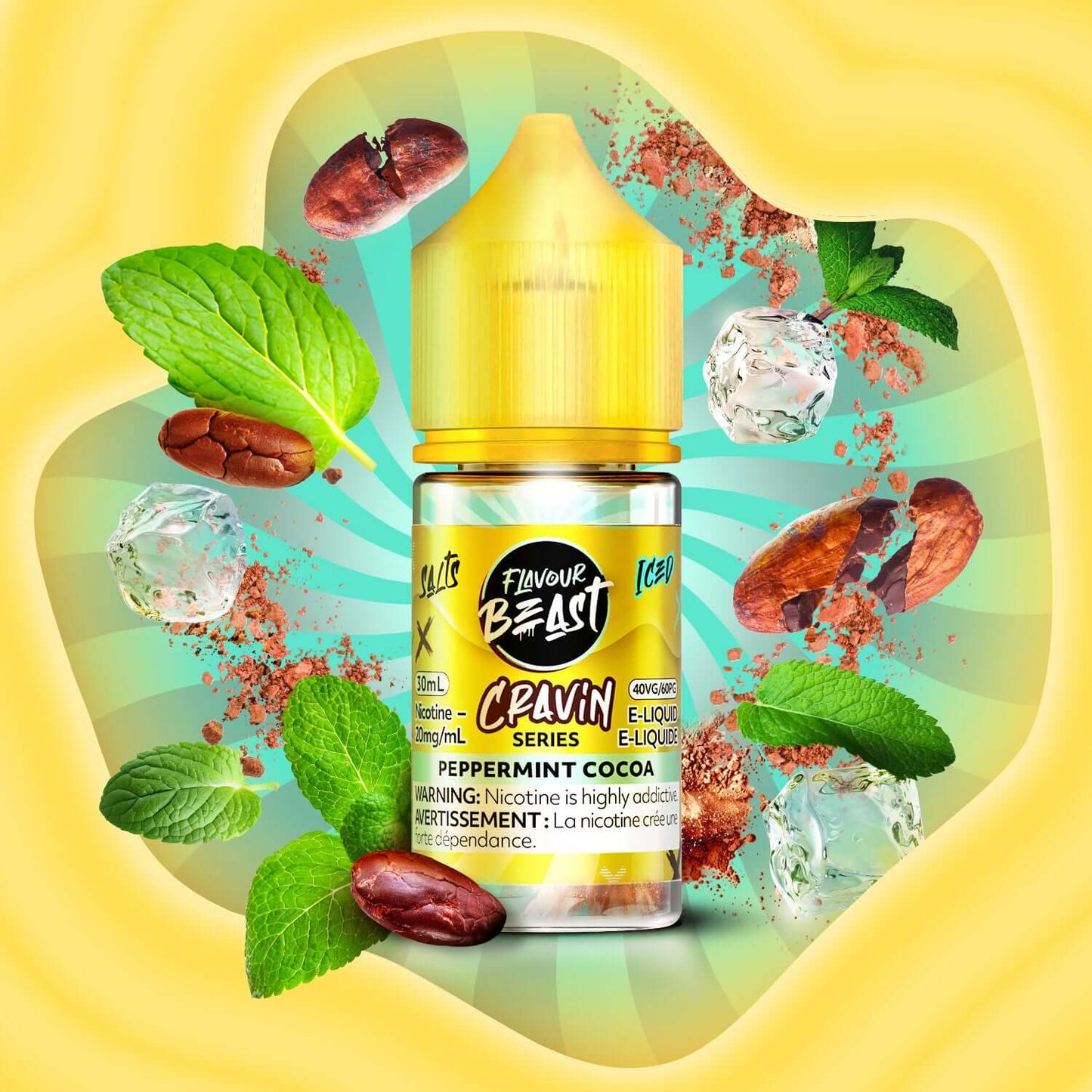 Flavour Beast Cravin- Peppermint Cocoa E-Liquid product image at All Star Vape