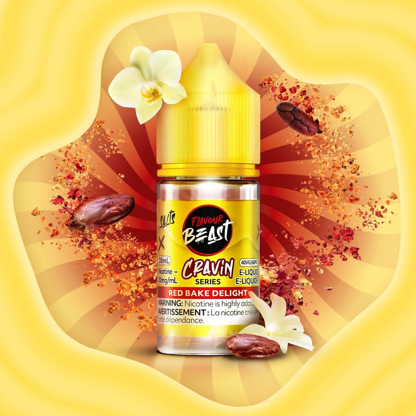 Flavour Beast Cravin- Red Bake Delight E-Liquid product image at All Star Vape