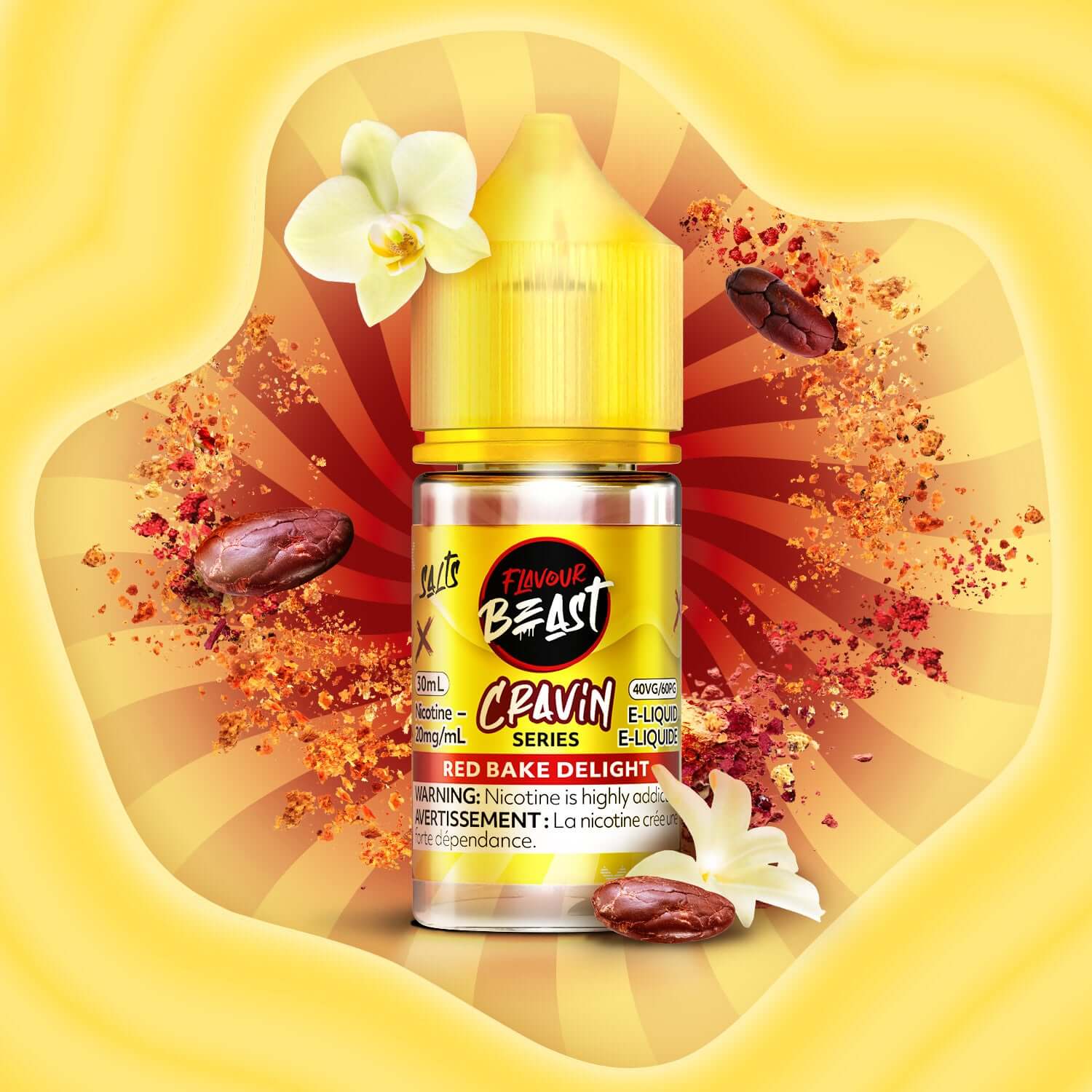 Flavour Beast Cravin- Red Bake Delight E-Liquid product image at All Star Vape
