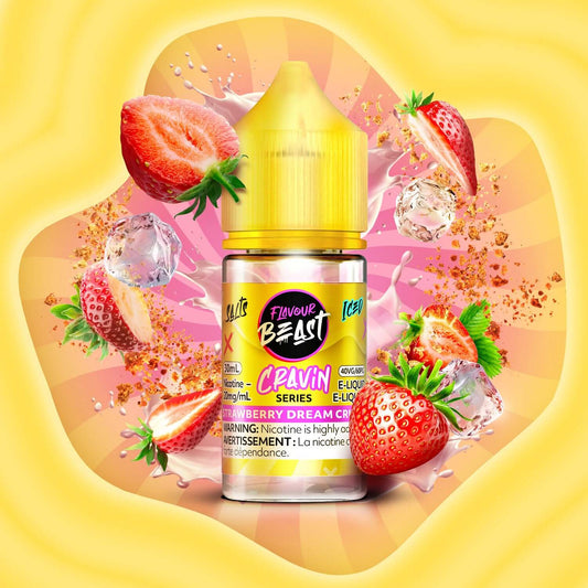 Flavour Beast Cravin- Strawberry Dream Crunch E-Liquid product image at All Star Vape