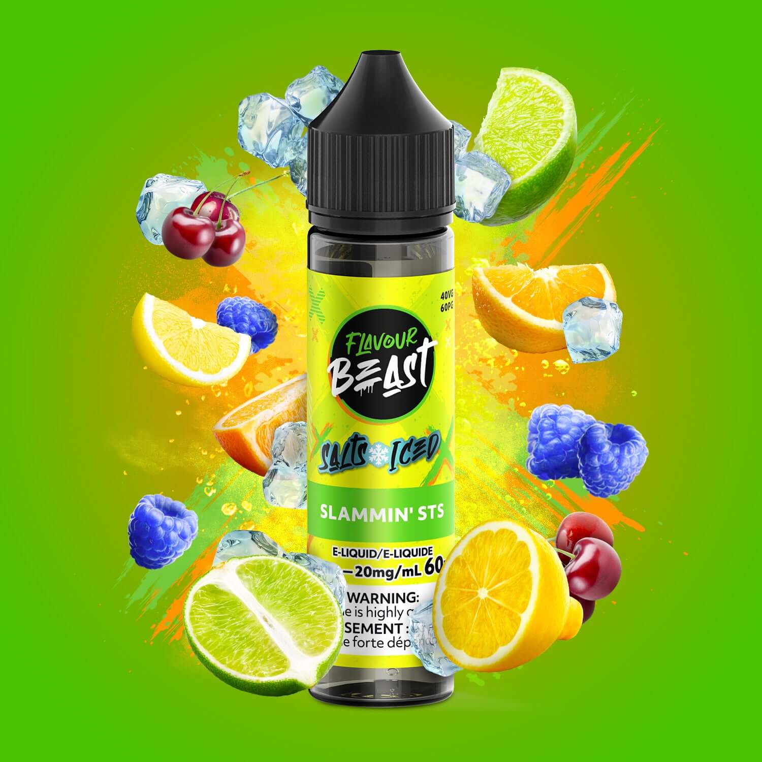 Flavour Beast E-Liquid - Slammin' STS (ICED) E-Liquid product image at All Star Vape