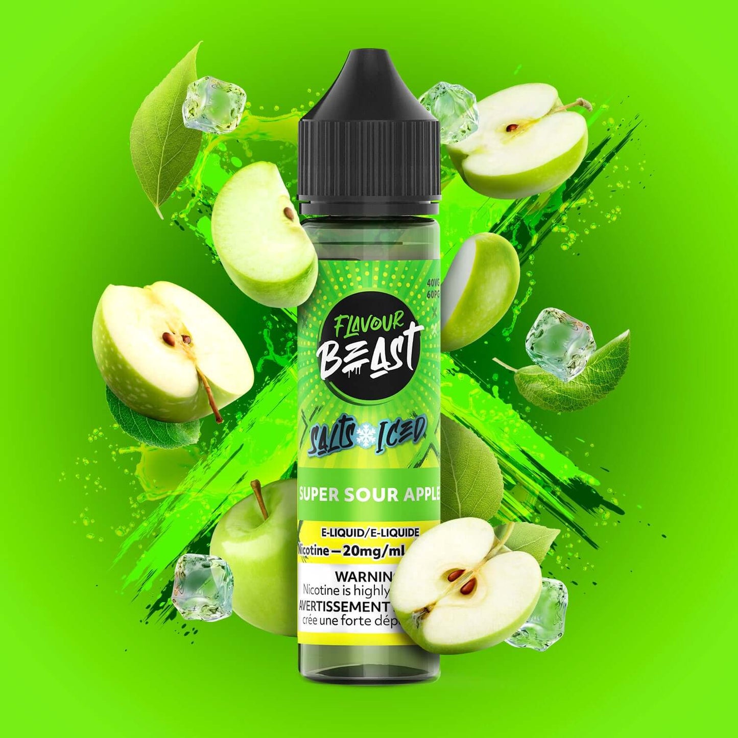 Flavour Beast E-Liquid - Super Sour Apple E-Liquid product image at All Star Vape