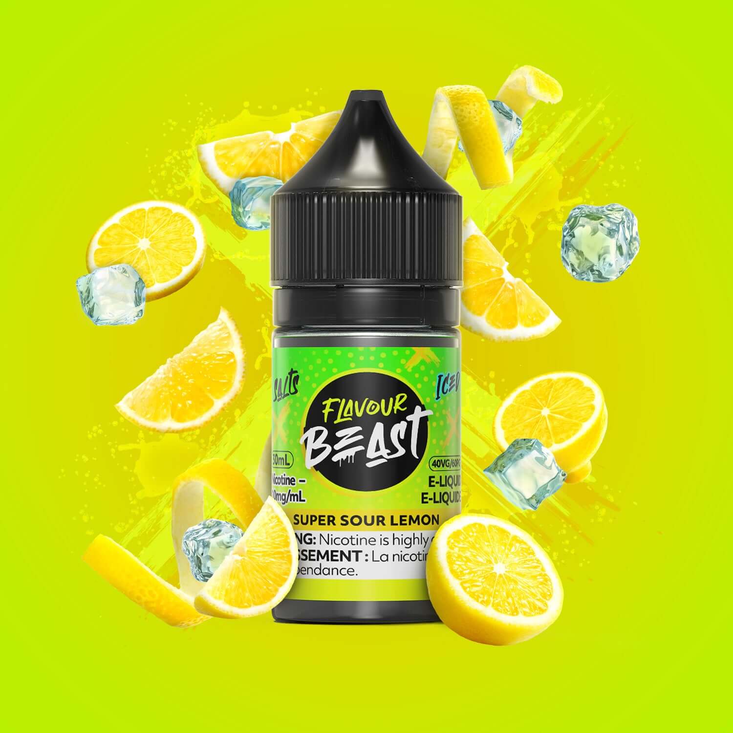 Flavour Beast E-Liquid - Super Sour Lemon E-Liquid product image at All Star Vape