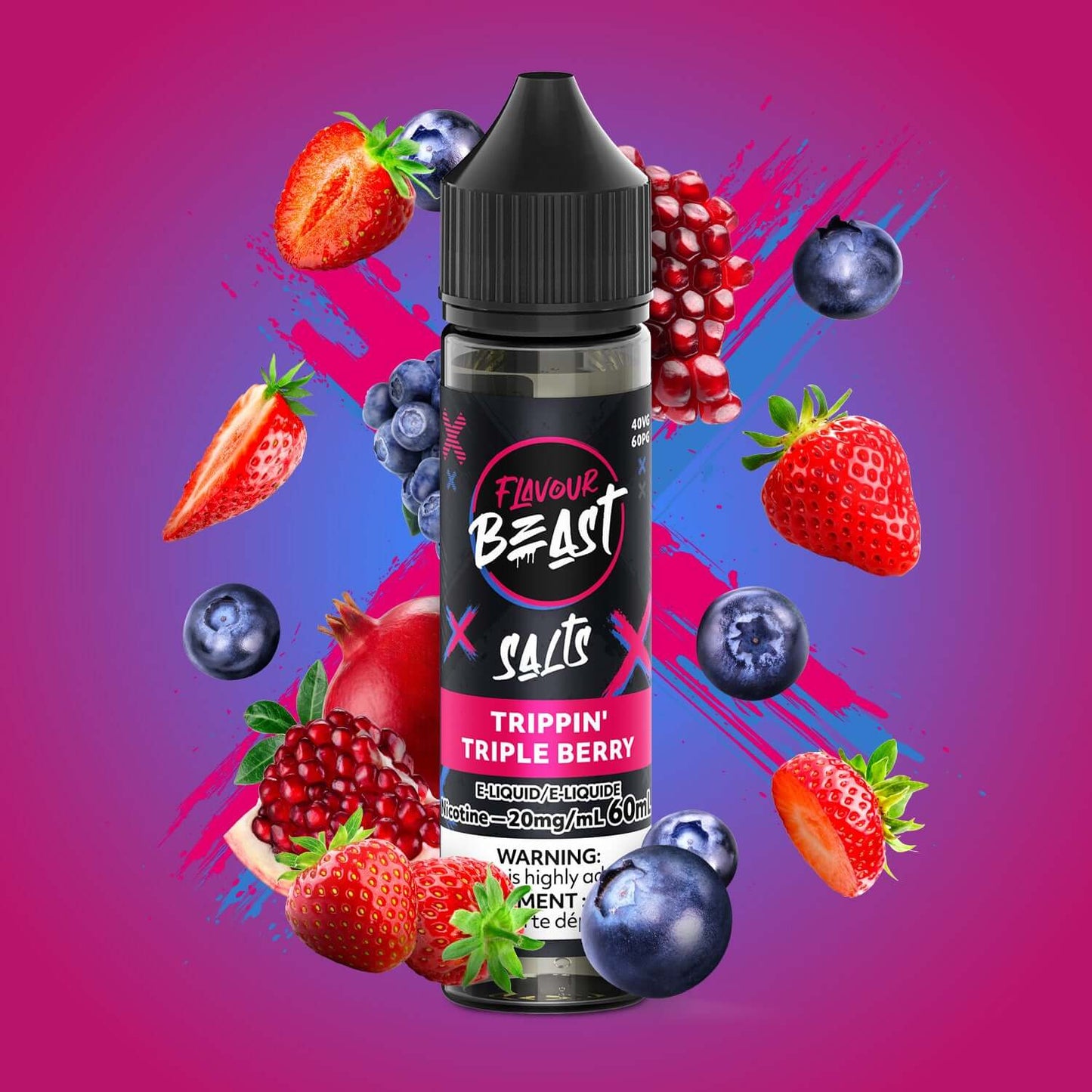 Flavour Beast E-Liquid - Trippin' Triple Berry E-Liquid product image at All Star Vape