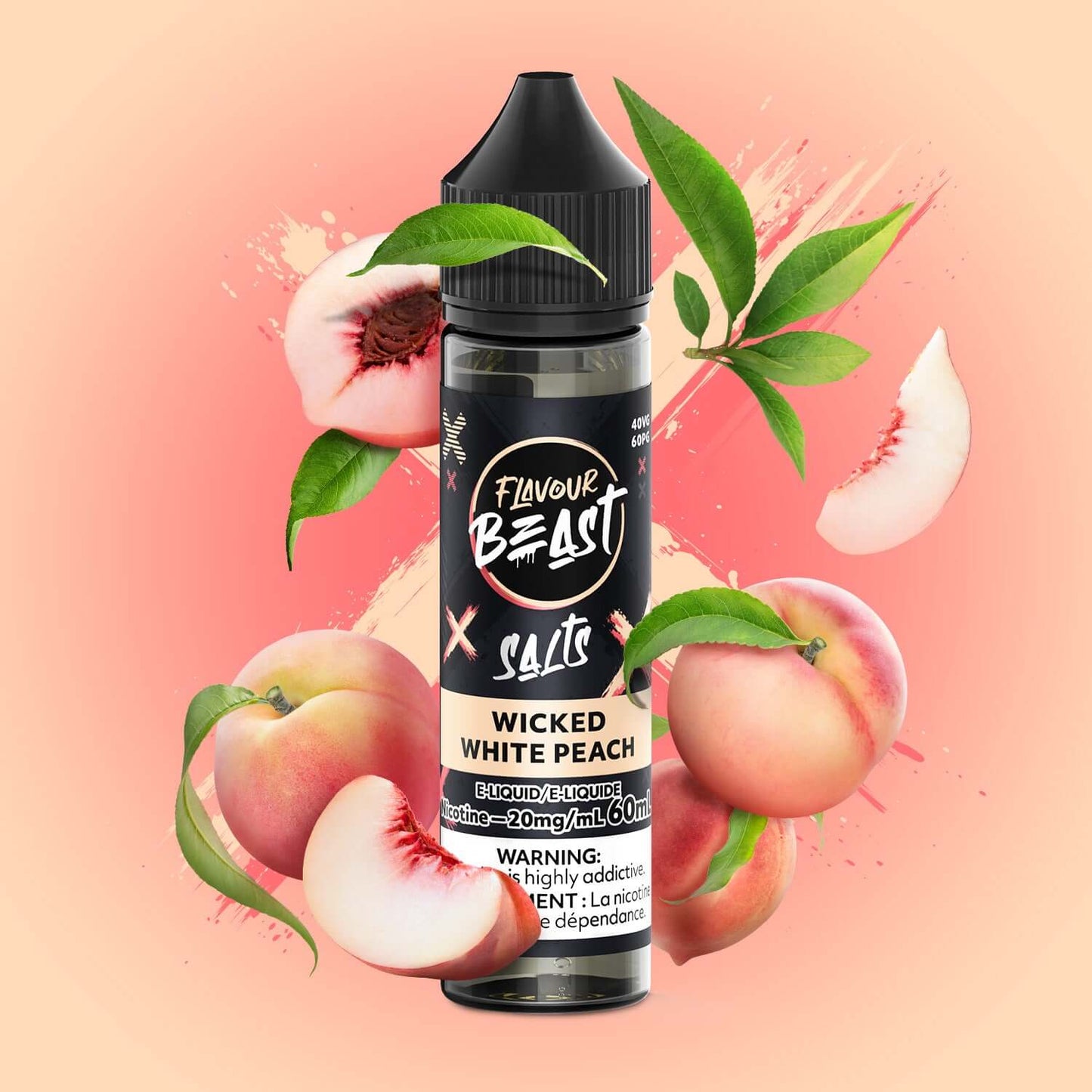Flavour Beast E-Liquid - Wicked White Peach E-Liquid product image at All Star Vape