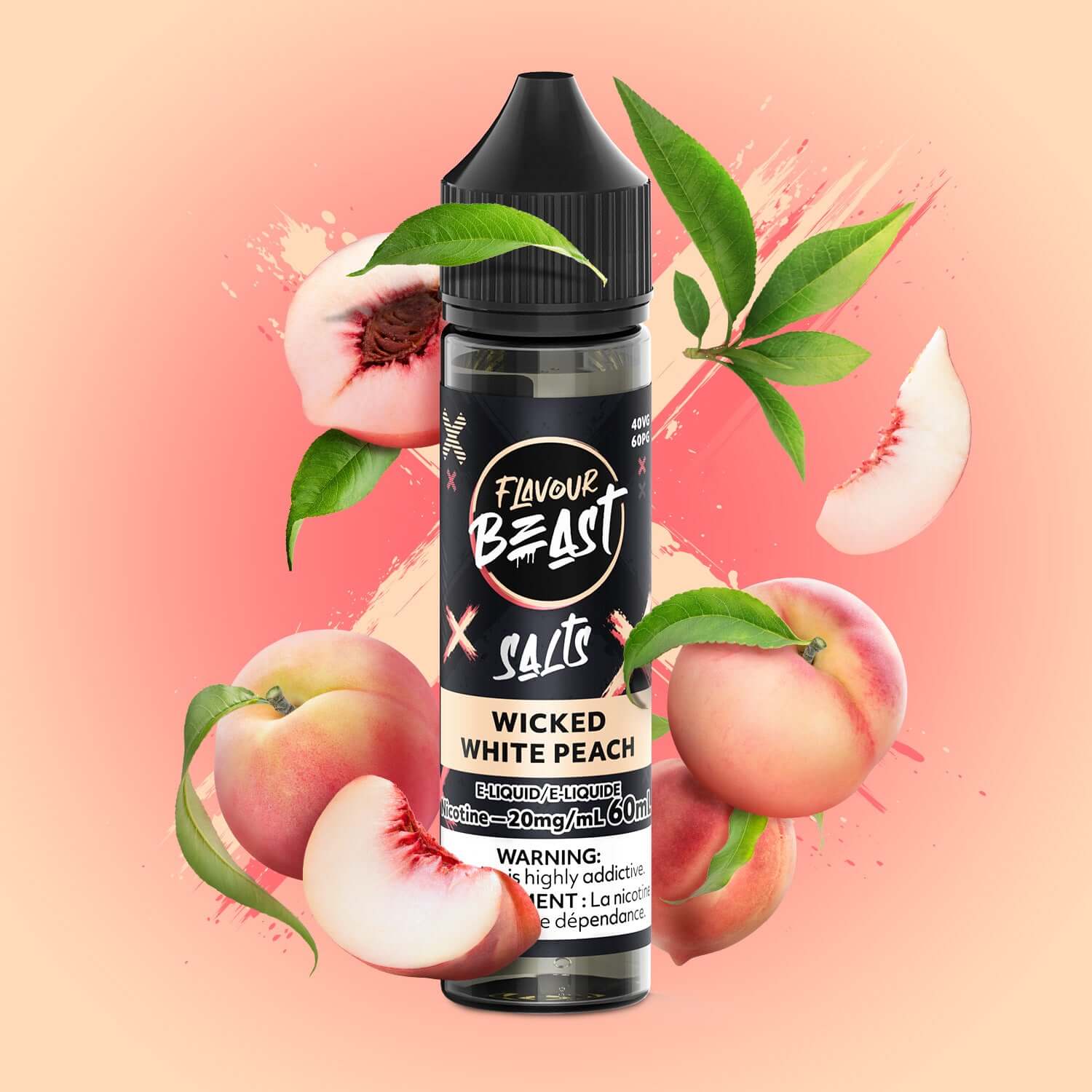 Flavour Beast E-Liquid - Wicked White Peach E-Liquid product image at All Star Vape