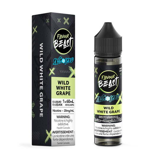Flavour Beast E-Liquid - Wild White Grape (ICED) E-Liquid product image at All Star Vape