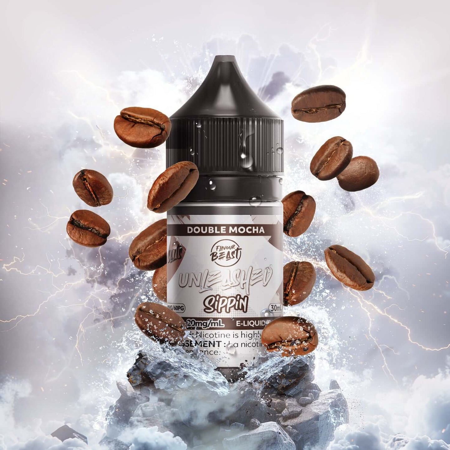 Flavour Beast E-Liquid Unleashed Sippin Double Mocha product image at All Star Vape