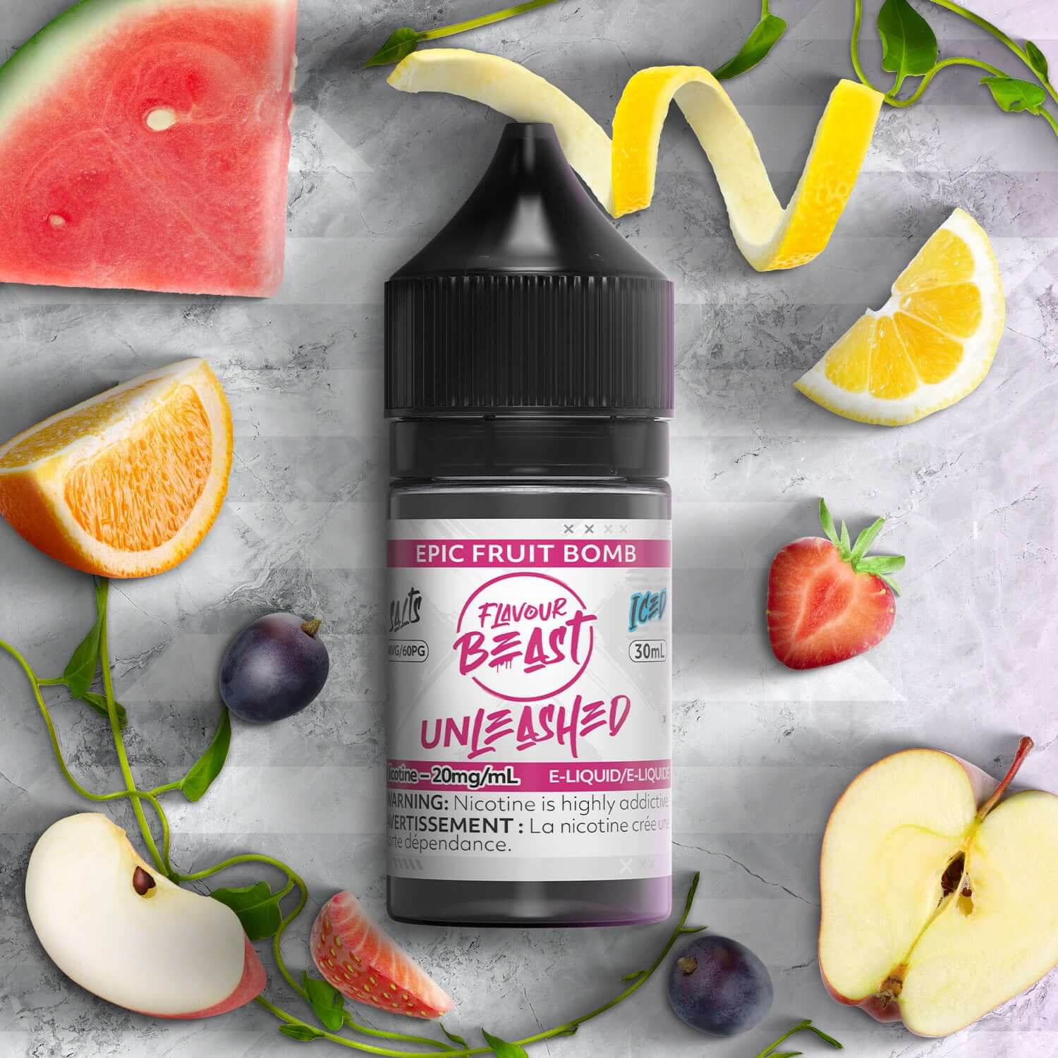 Flavour Beast Unleashed Epic Fruit Bomb E-Liquid product image at All Star Vape