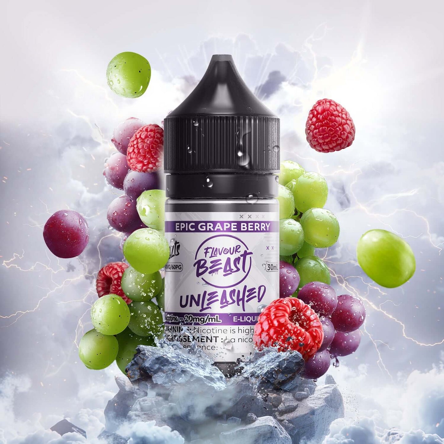 Flavour Beast Unleashed Epic Grape Berry E-Liquid product image at All Star Vape