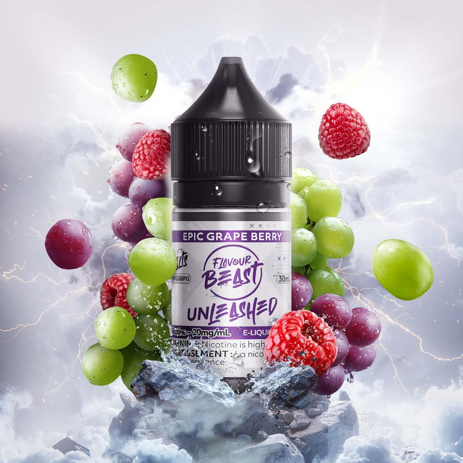 Flavour Beast Unleashed Epic Grape Berry E-Liquid product image at All Star Vape