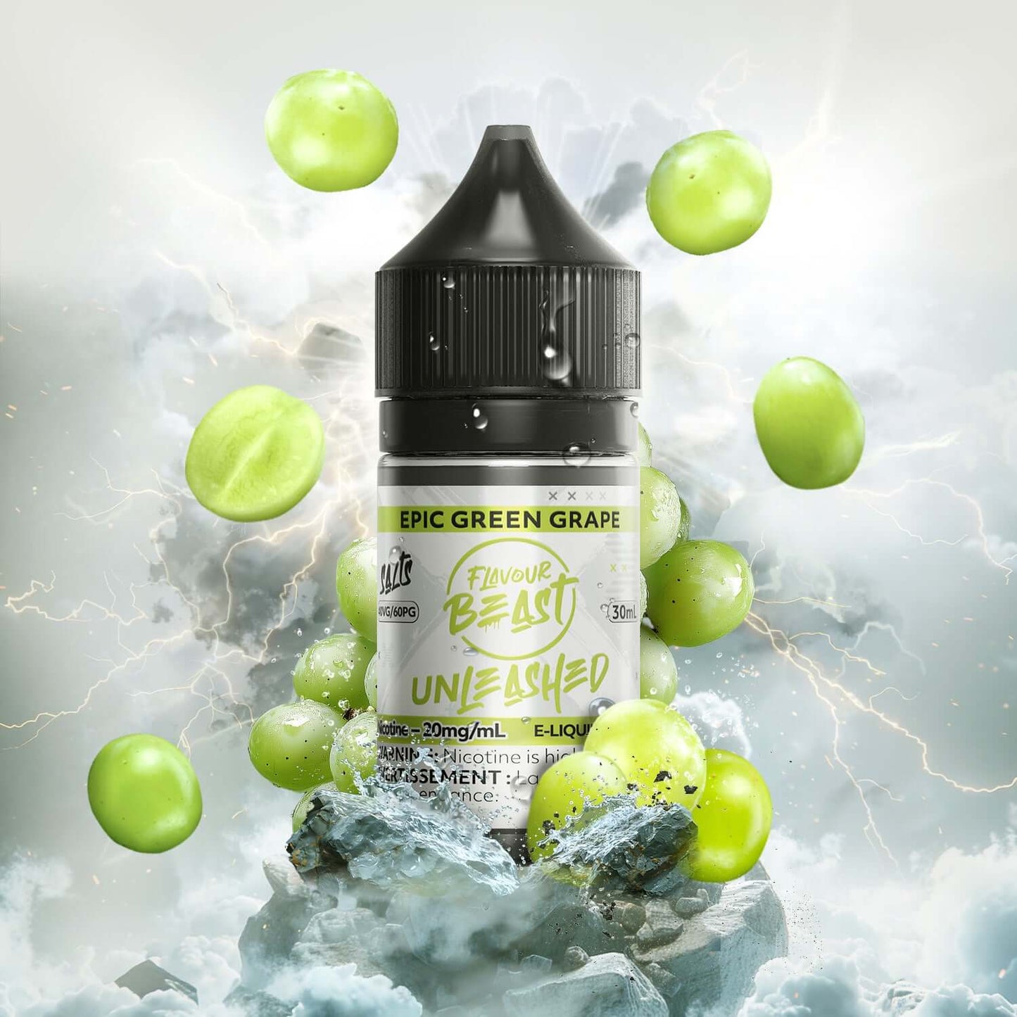 Flavour Beast Unleashed Epic Green Grape E-Liquid product image at All Star Vape