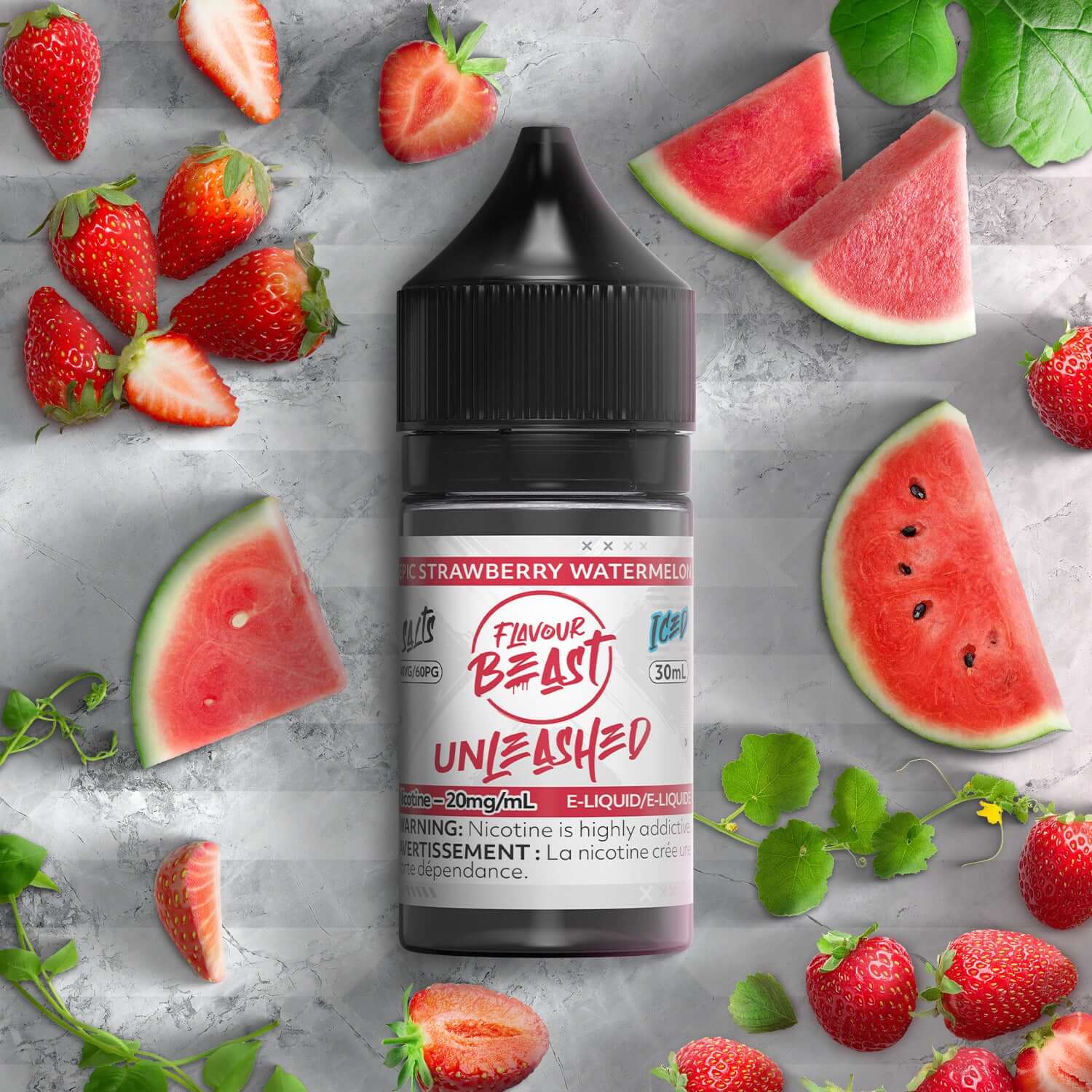 Flavour Beast Unleashed Epic Strawberry Watermelon E-Liquid product image at All Star Vape