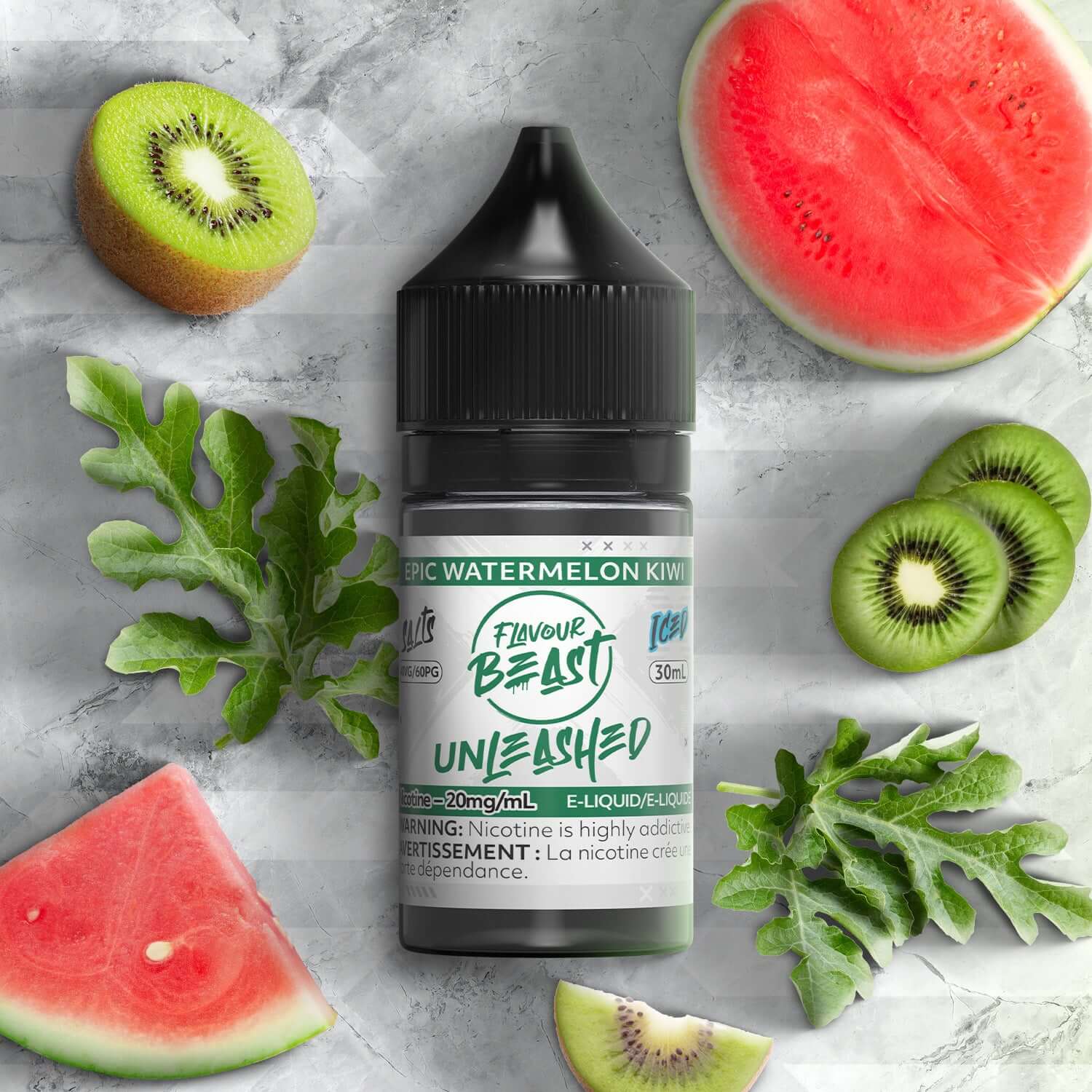 Flavour Beast Unleashed Epic Watermelon Kiwi E-Liquid product image at All Star Vape