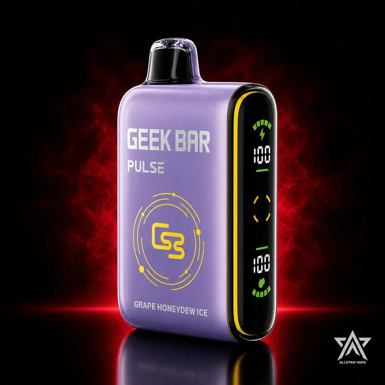 GEEK BAR PULSE DISPOSABLE - GRAPE HONEYDEW ICE Disposable Vape