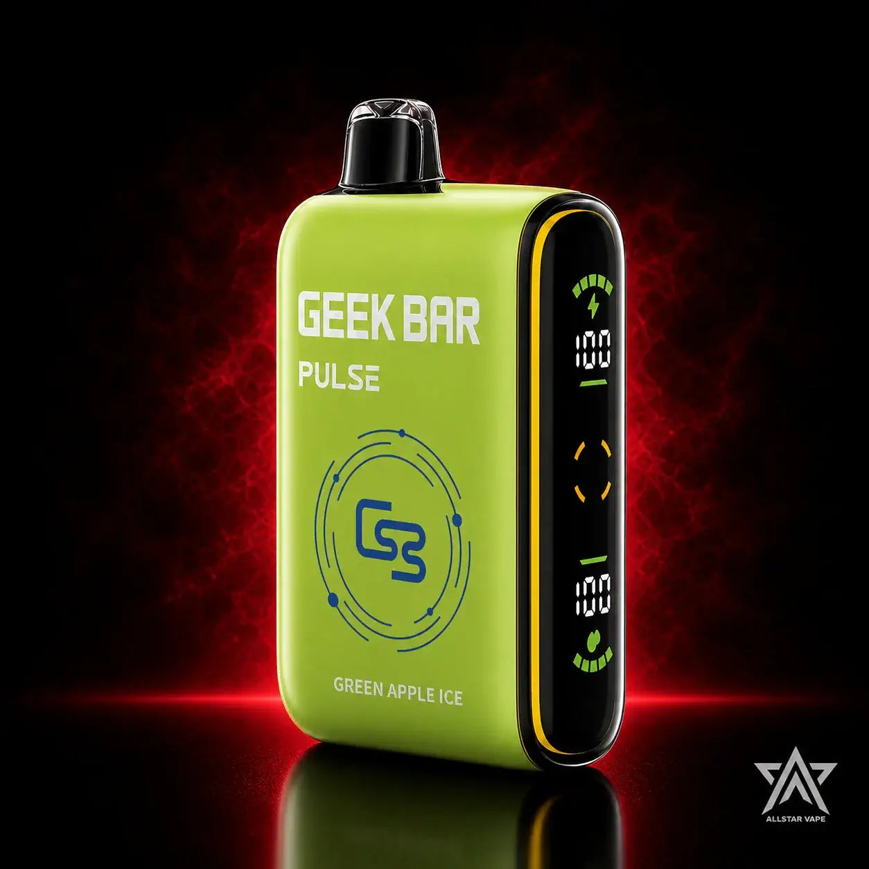 GEEK BAR PULSE DISPOSABLE - GREEN APPLE ICE Disposable Vape