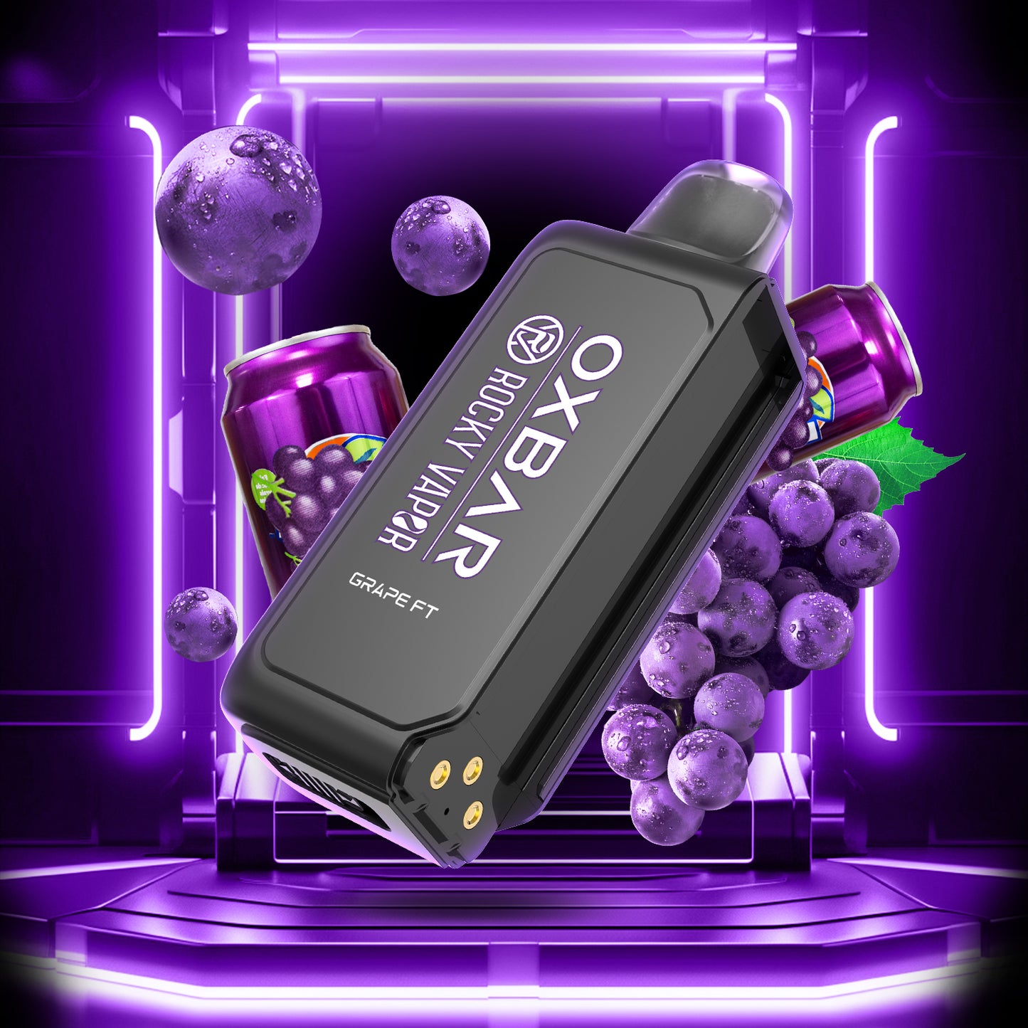 Svopp Rocky Vapor Oxbar - Grape FT