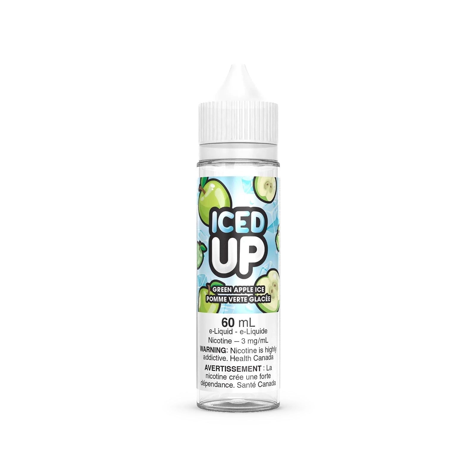 GREEN APPLE ICE BY ICED UP E-Liquid Online