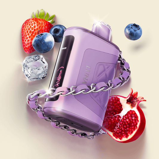 Kraze Luna Blueberry Strawberry Pomegranate Ice Disposable Vape