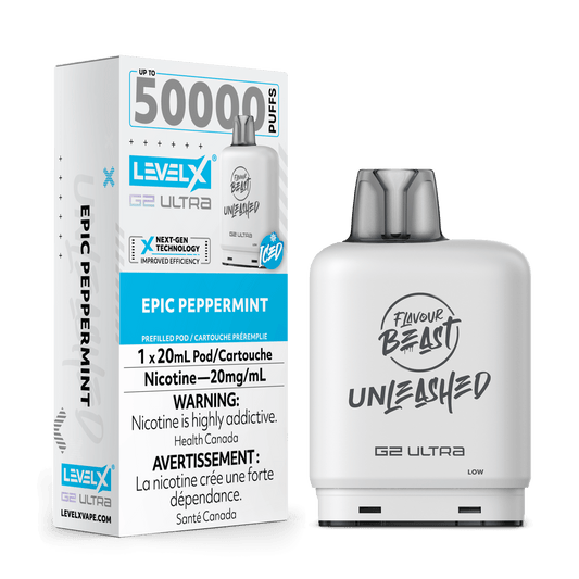 Level X Unleashed G2 Ultra Epic Peppermint Closed Pod