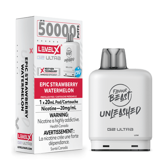 Level X Unleashed G2 Ultra Epic Strawberry Watermelon Closed Pod