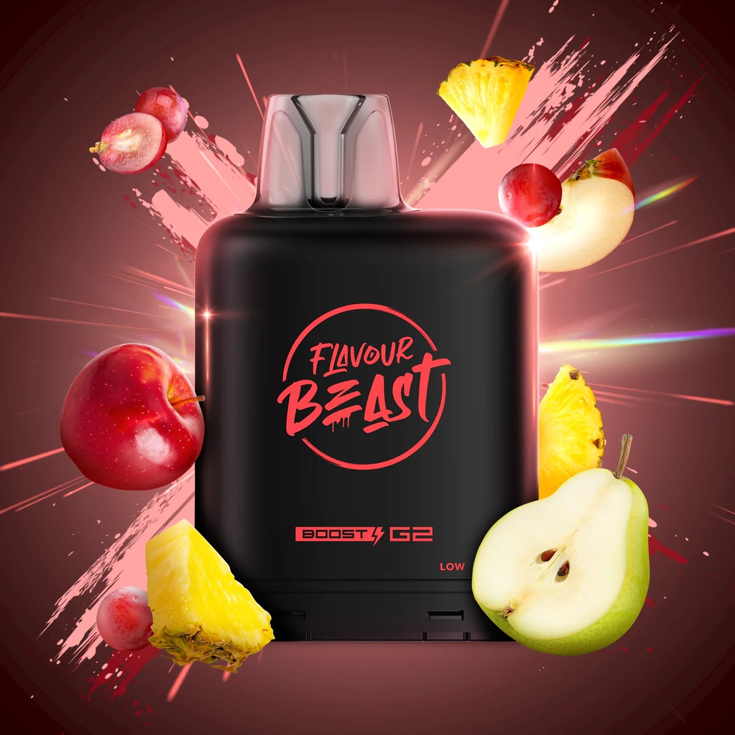 Level X Boost Flavour Beast Famous Fruit KO