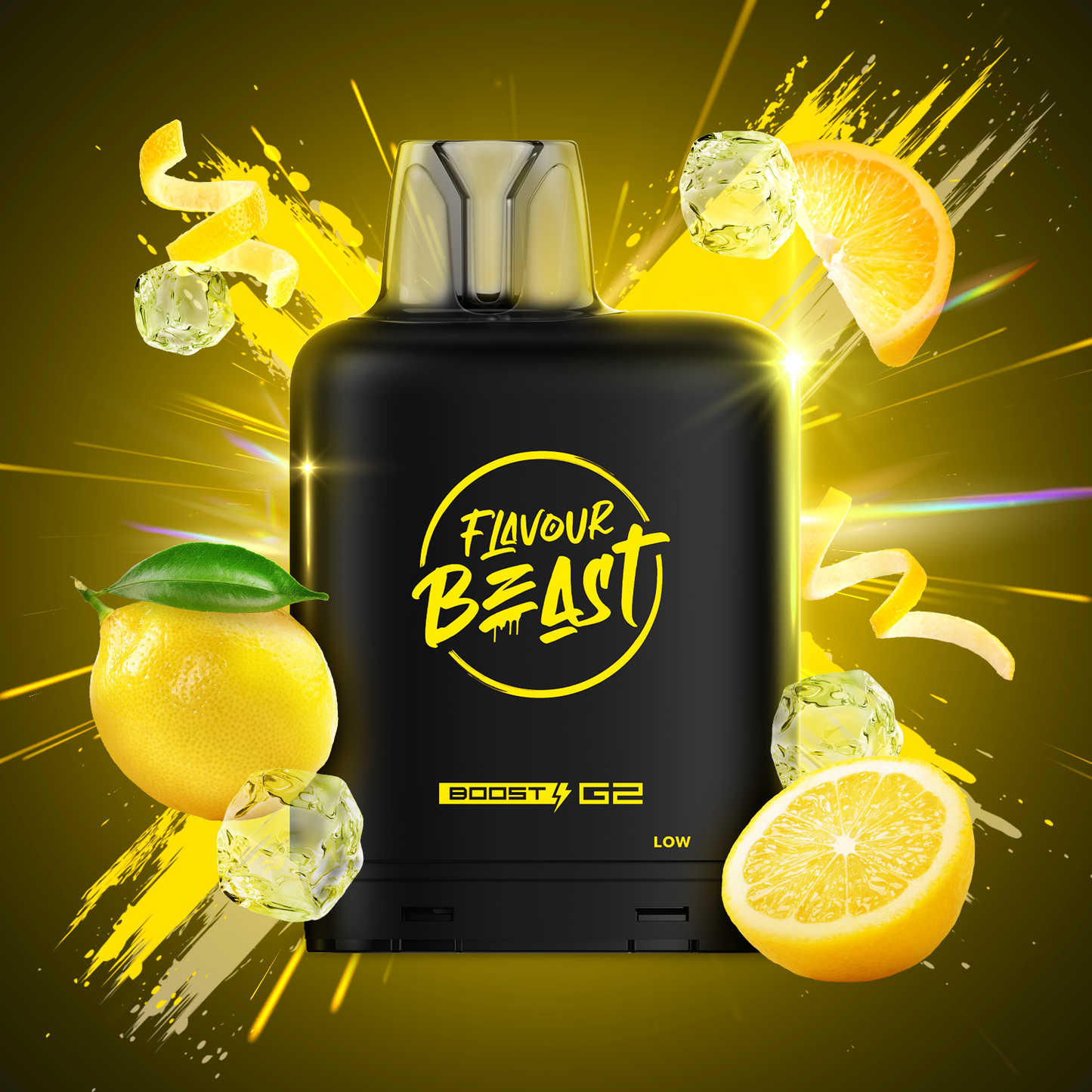 Level X Flavour Beast Boost Lemon Squeeze