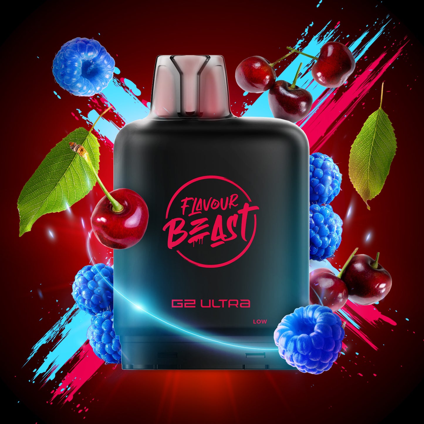 Level X Flavour Beast G2 Ultra Blue Raspberry Cherry