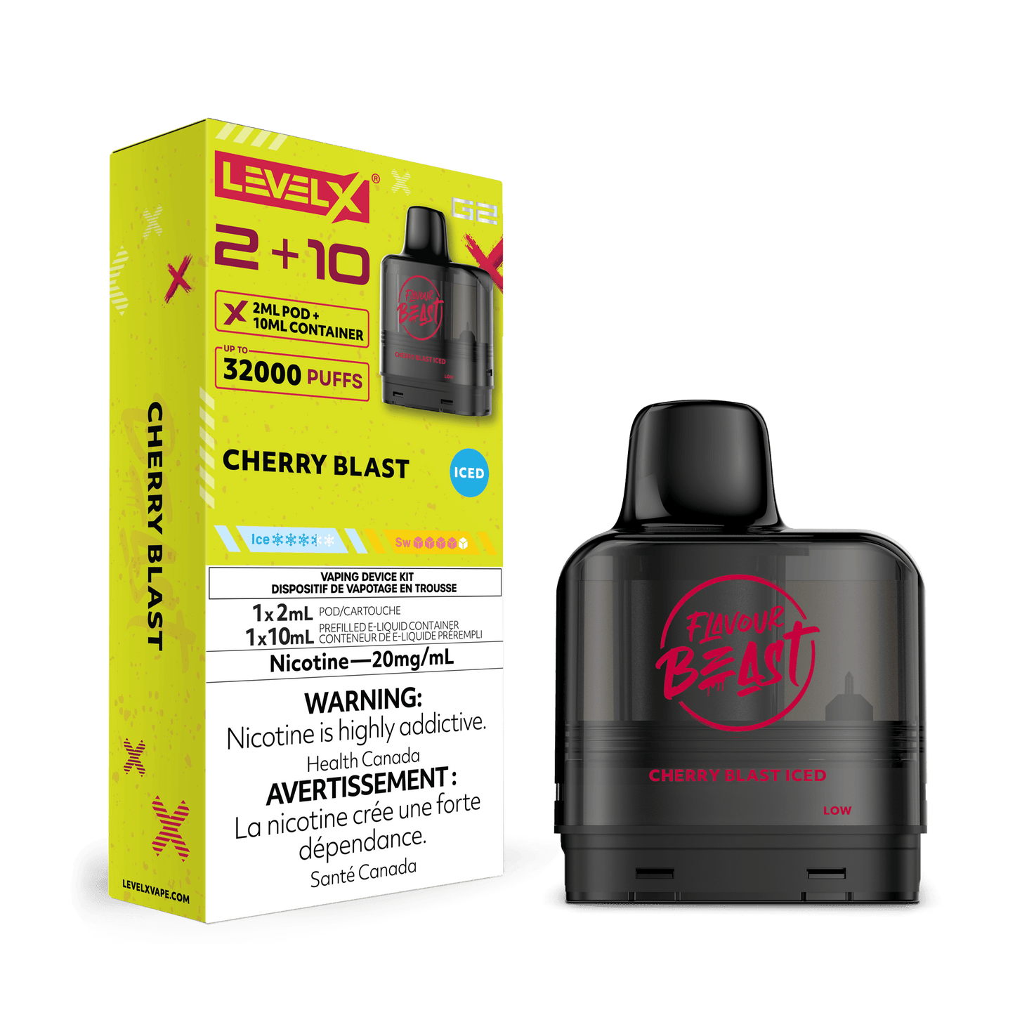 Level X Unleashed G2 Ultra Epic Cherry Closed Pod