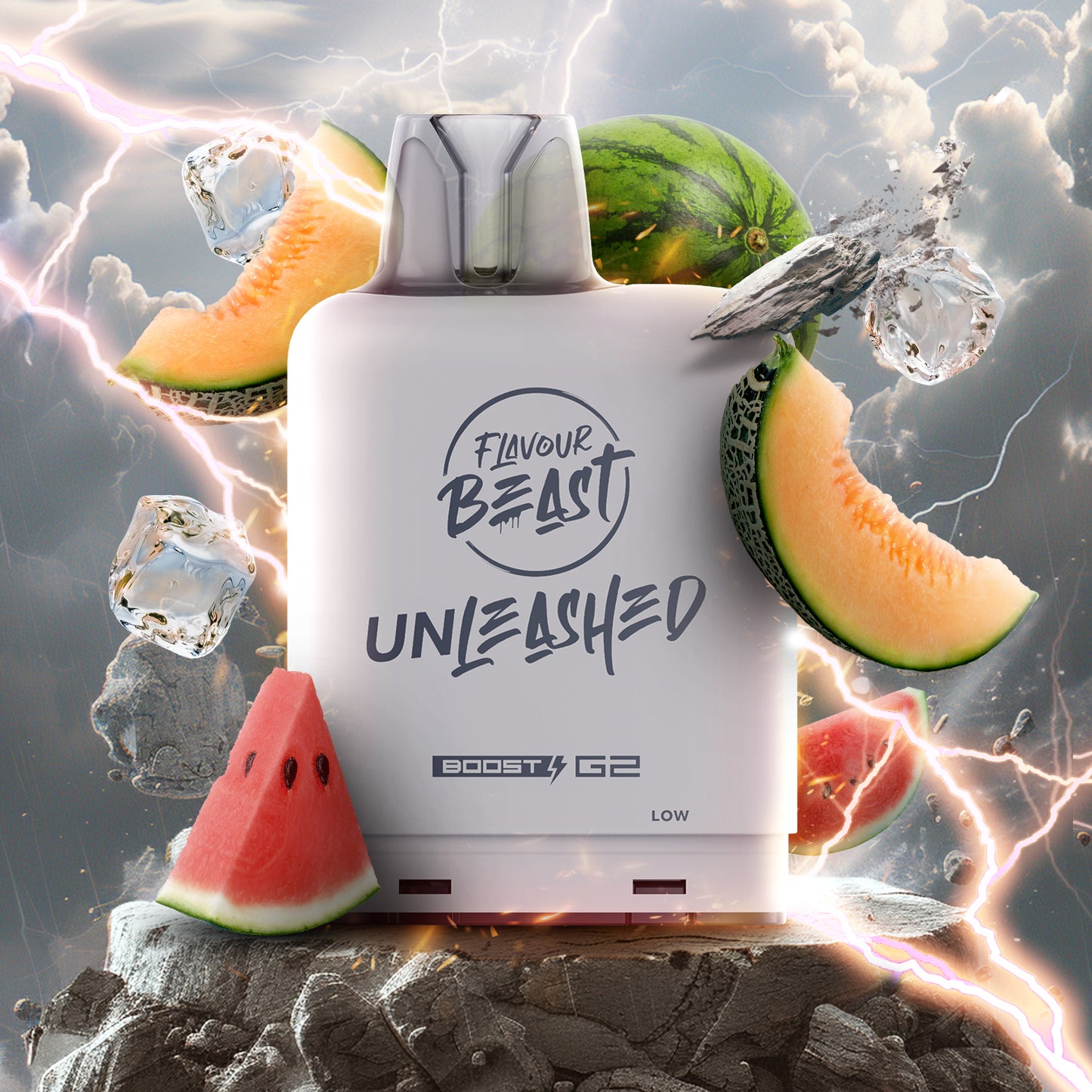 Level X Flavour Beast Unleashed Boost Epic Cantaloupe Watermelon