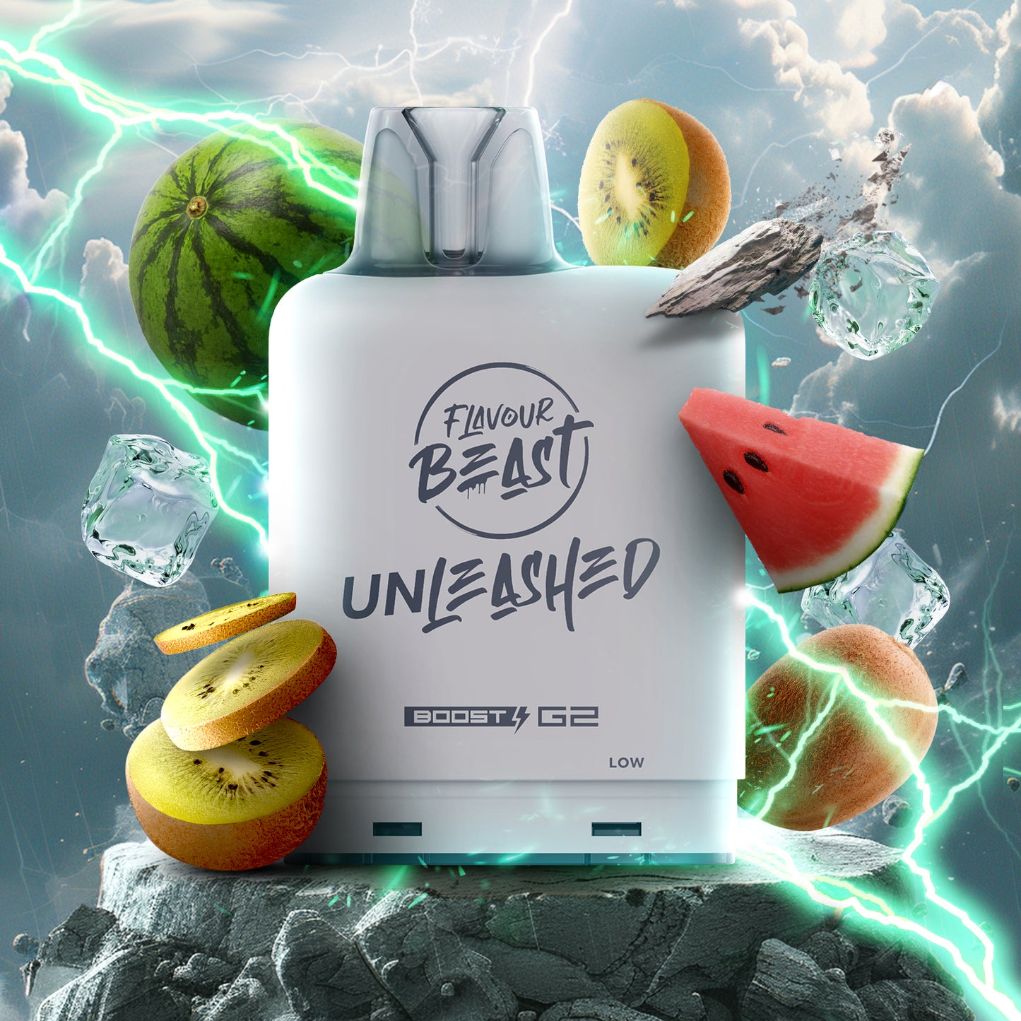 Level X Flavour Beast Unleashed Boost Epic Watermelon Kiwi