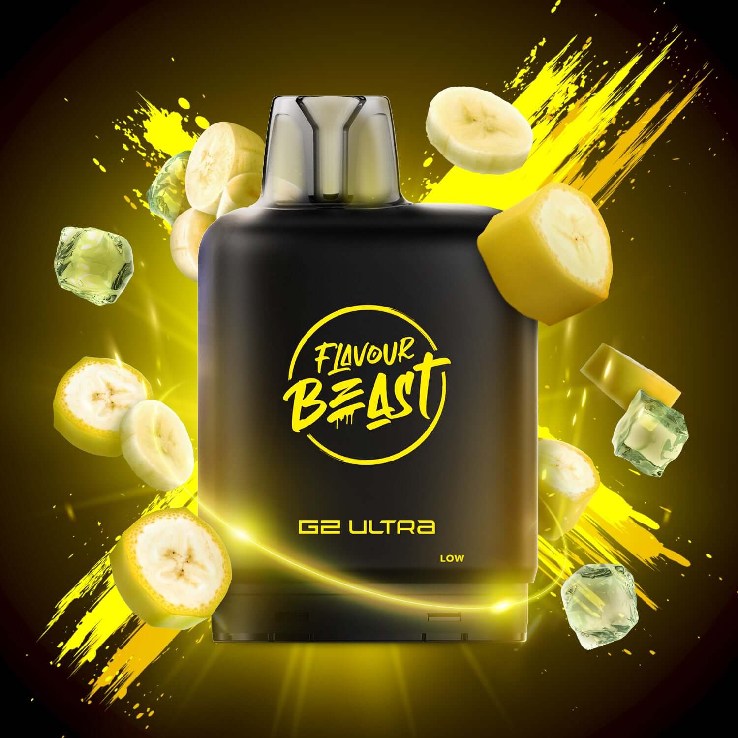Level X Flavour Beast G2 Ultra Bussin Banana Closed Pod