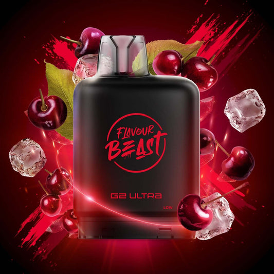 Level X Flavour Beast G2 Ultra Cherry Blast Closed Pod
