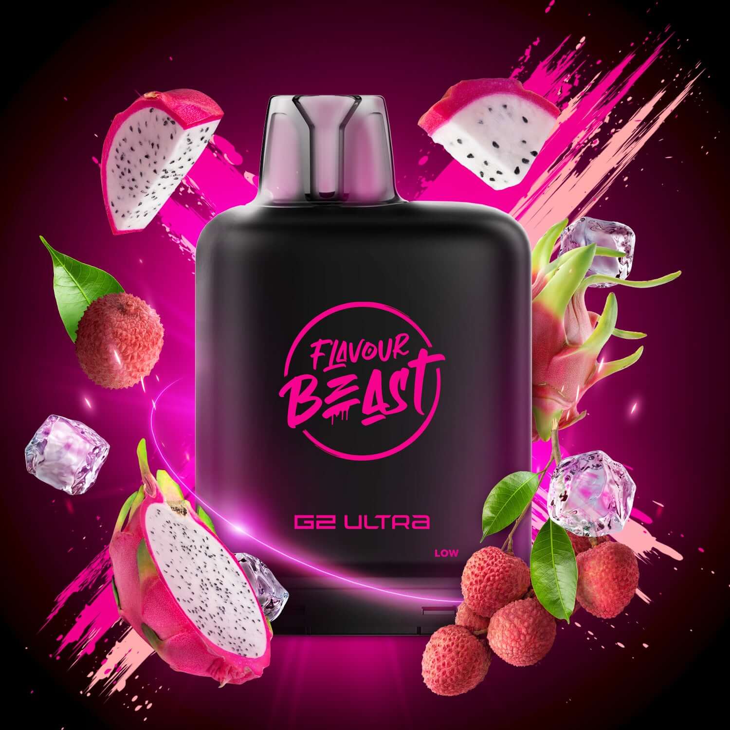 Level X Flavour Beast G2 Ultra Dreamy Dragonfruit Lychee Iced