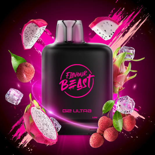 Level X Flavour Beast G2 Ultra Dreamy Dragonfruit Lychee Iced
