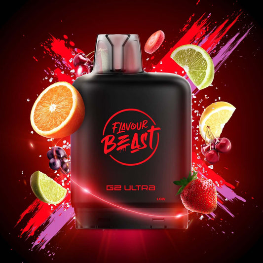 Level X Flavour Beast G2 Ultra Flippin' Fruit Flash Closed Pod