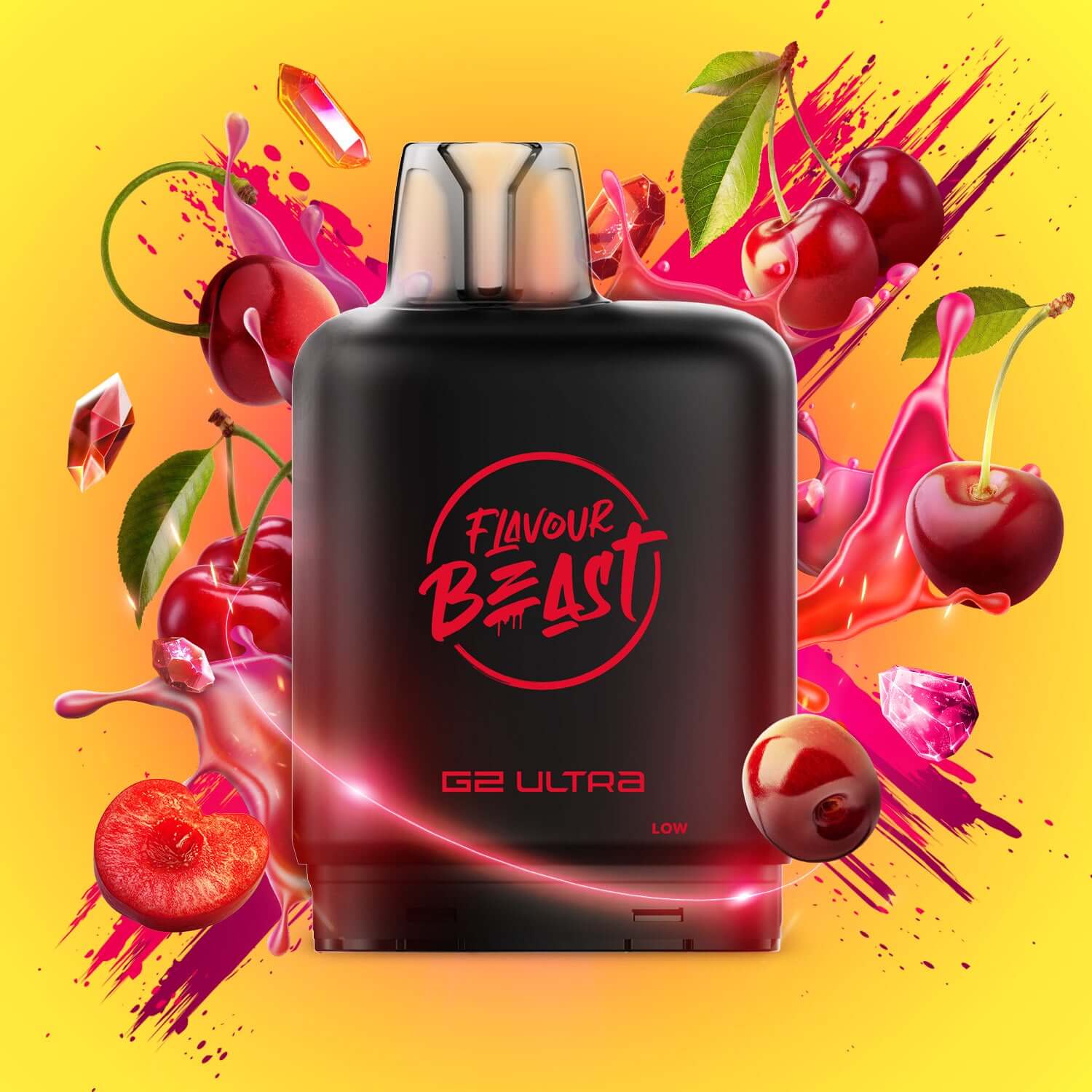 Level X Flavour Beast G2 Ultra Gushin Cherry Closed Pod