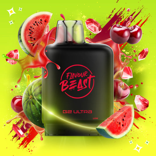 Level X Flavour Beast G2 Ultra Gushin S. Cherry Watermelon Closed Pod