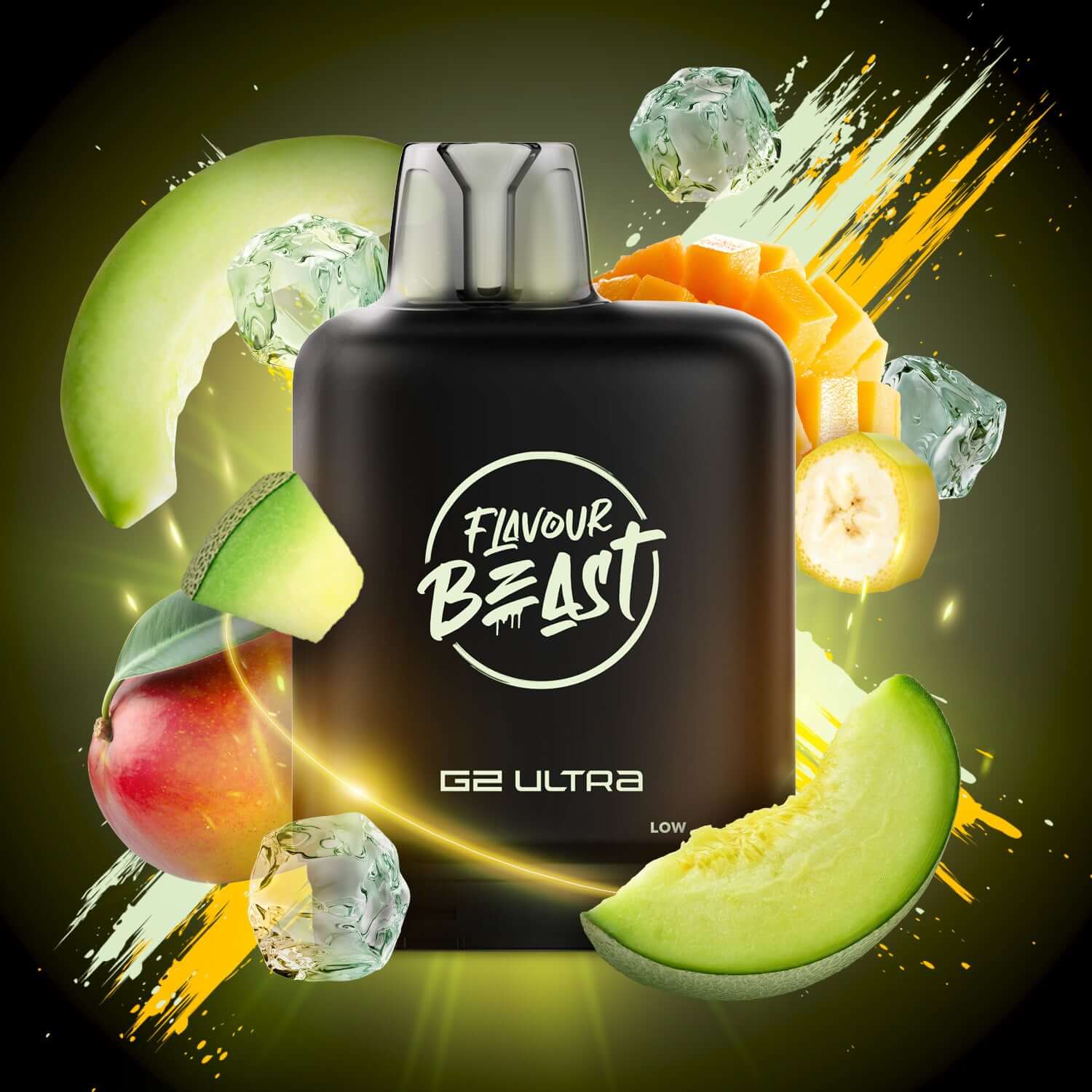Level X Flavour Beast G2 Ultra Hip Honeydew Mango Iced Closed Pod