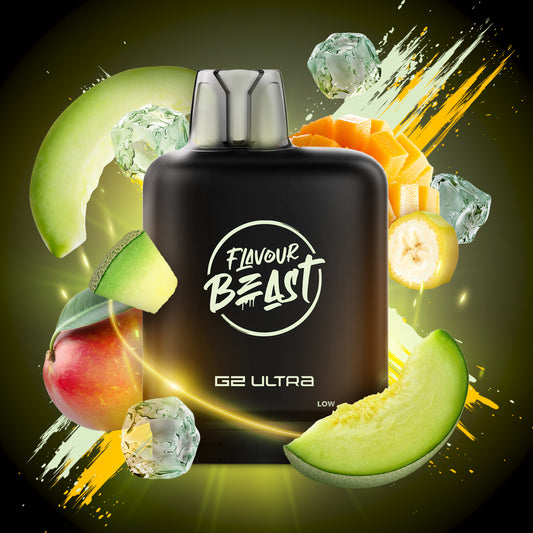 Level X Flavour Beast G2 Ultra Hip Honeydew Mango Iced Closed Pod