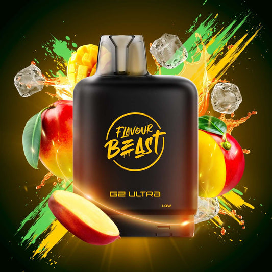 Level X Flavour Beast G2 Ultra Mango Spritz Closed Pod