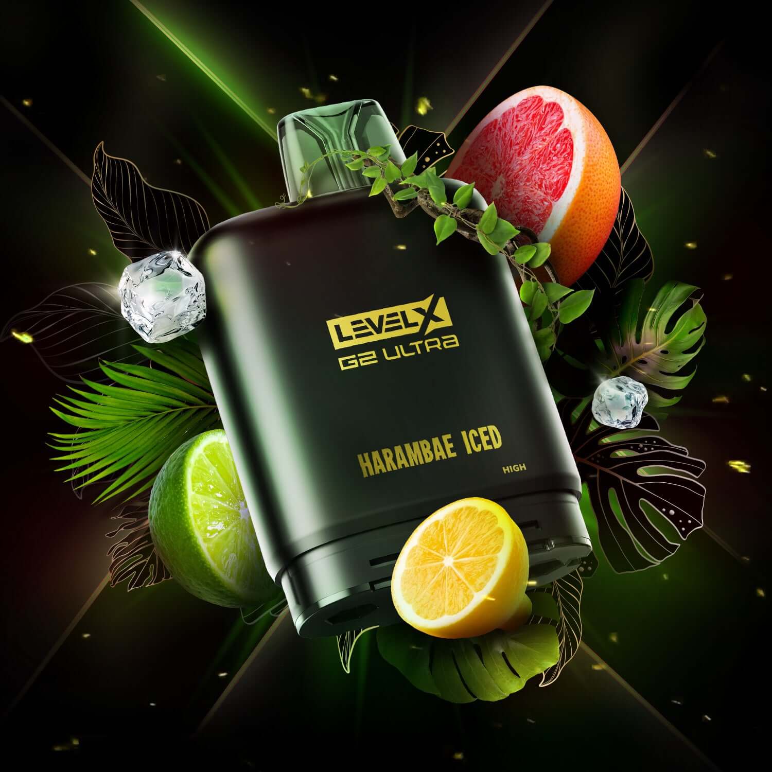 Level X Flavour Beast G2 Ultrax12M Harambae Iced Closed Pod