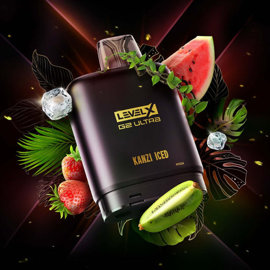 Level X Flavour Beast G2 Ultrax12M Kanzi Iced Closed Pod